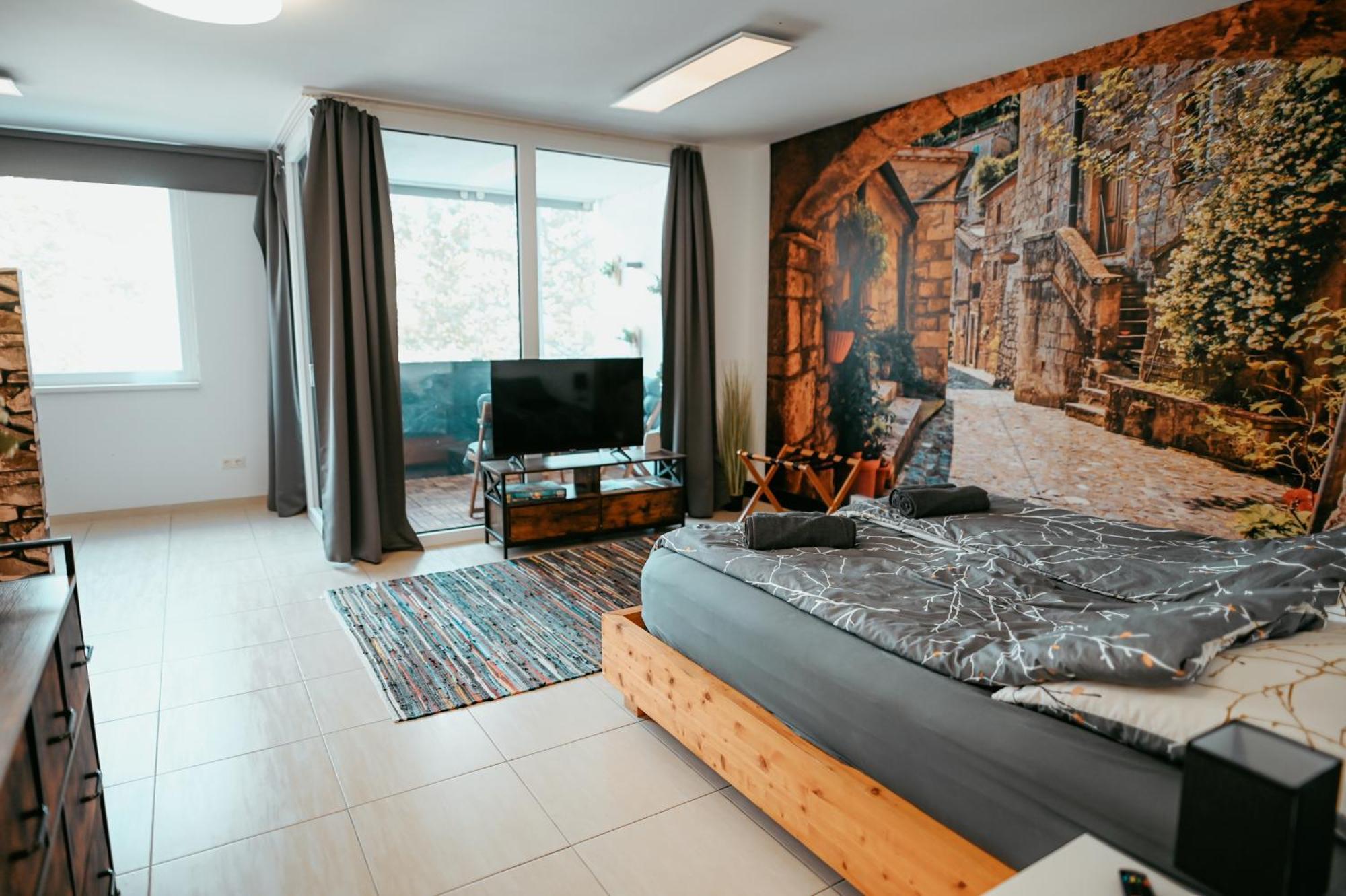 Danube Island Apartment 3 Виена Екстериор снимка